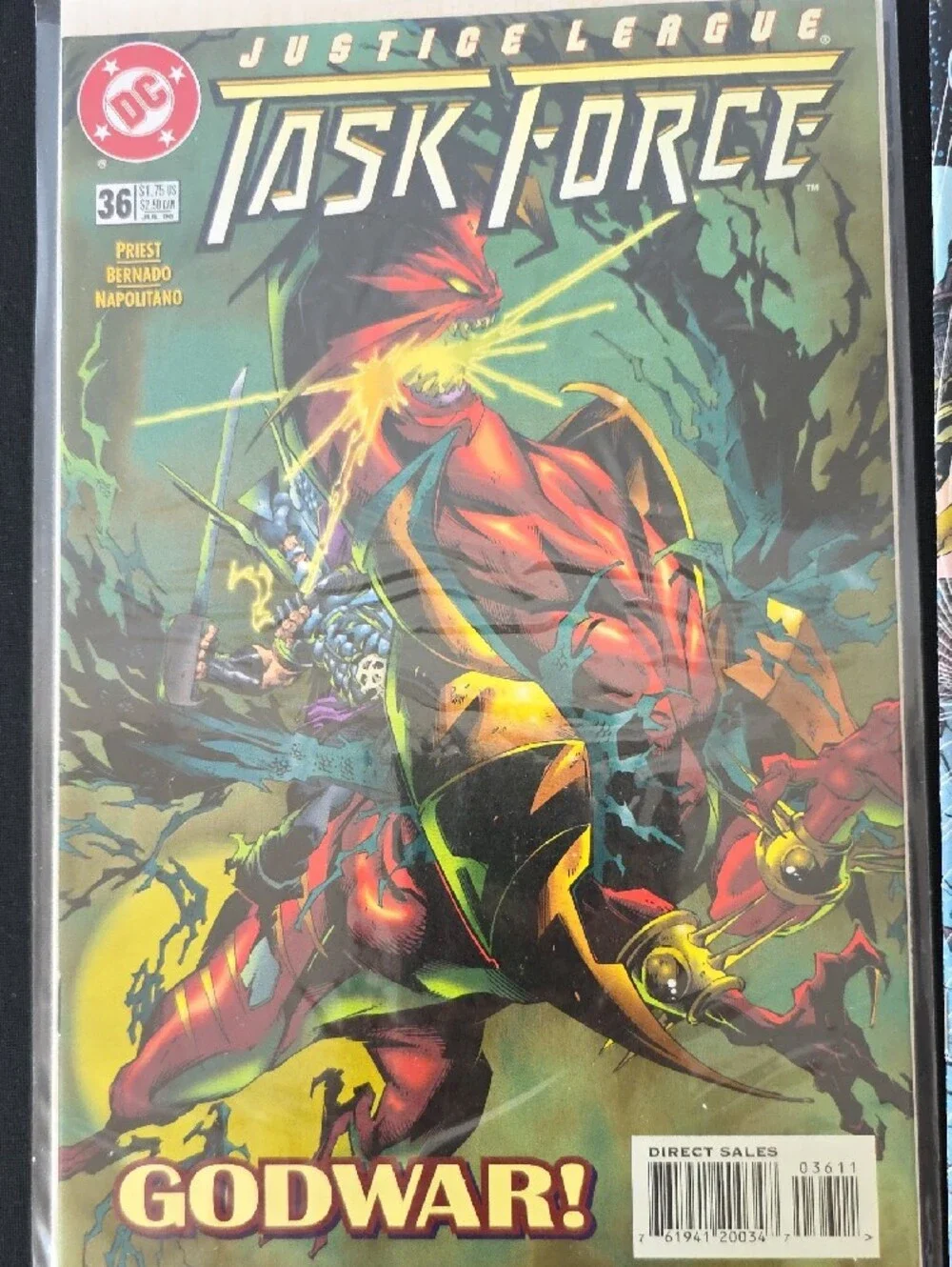 DC Comic Book Set Of 6- Justice League